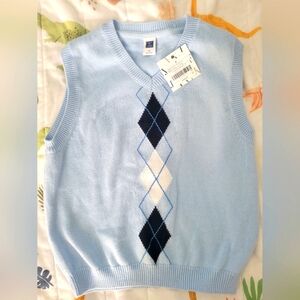 Janie & Jack Little Man Sweater Vest!